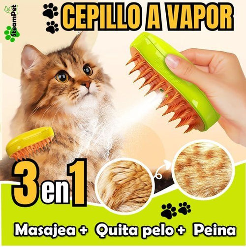 CEPILLO A VAPOR PARA MASCOTAS