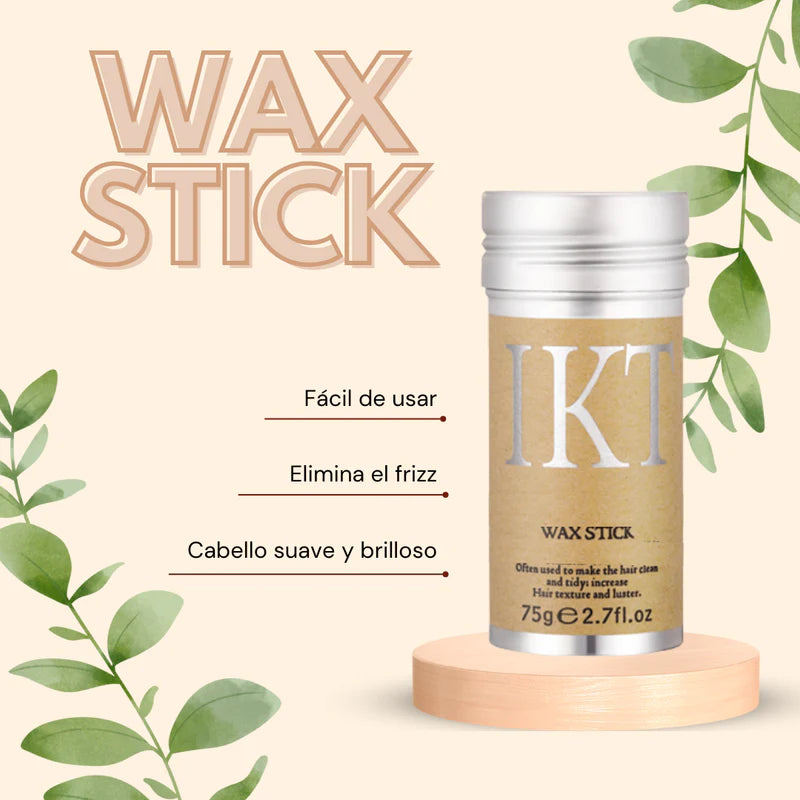 Wax Stick - Barra de Cera para eliminar el frizz ™️ 🎁 GRATIS 👉Peine doble de baby hairs