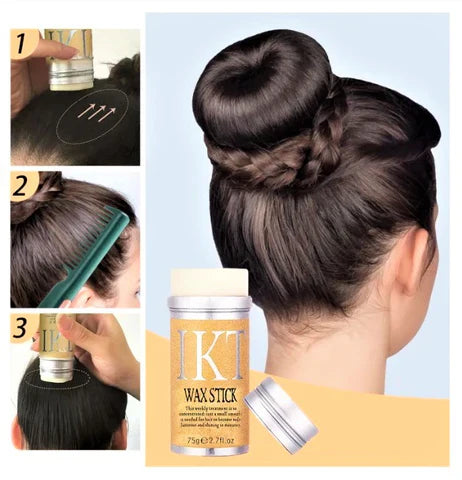 Wax Stick - Barra de Cera para eliminar el frizz ™️ 🎁 GRATIS 👉Peine doble de baby hairs