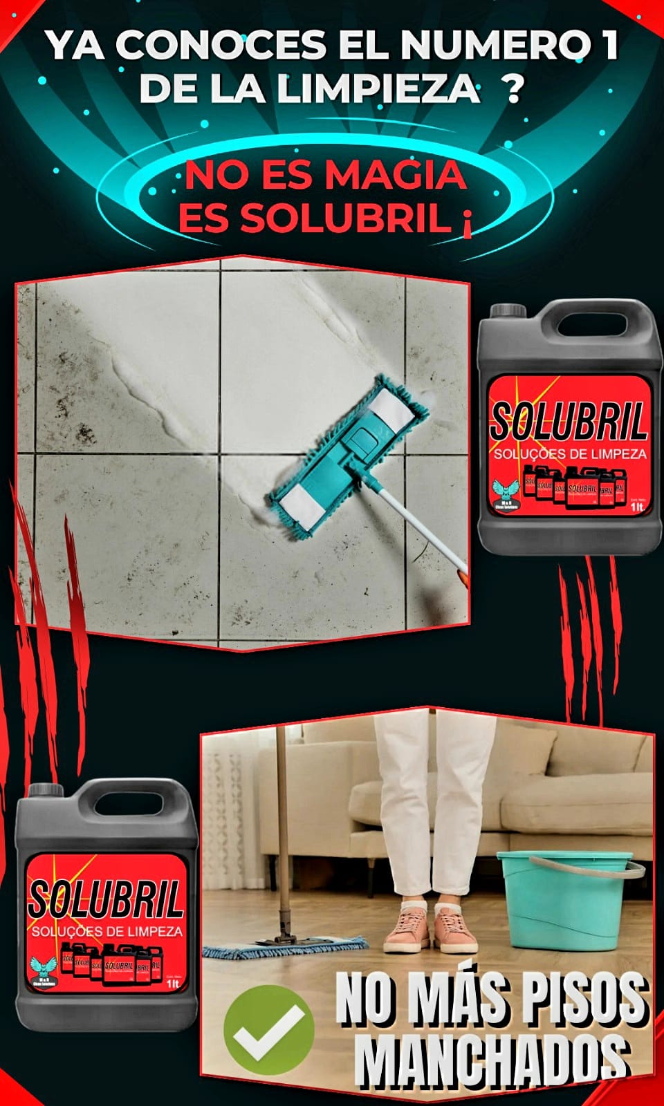 Solubril: Limpieza Total al Instante+ Envio GRATIS 🎁
