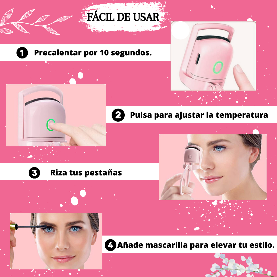 Lashsy™ Rizador de Pestañas Eléctrico Premium