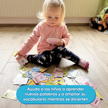 Tarjetas Flash Parlantes Inglés-Español Para Niños