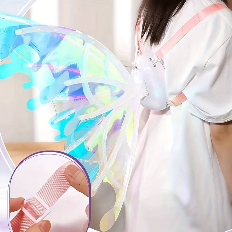 💝 Alas de hadas eléctricas con luces LED 💝