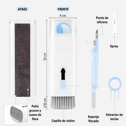 Kit De Limpieza Multifuncional 7 En 1
